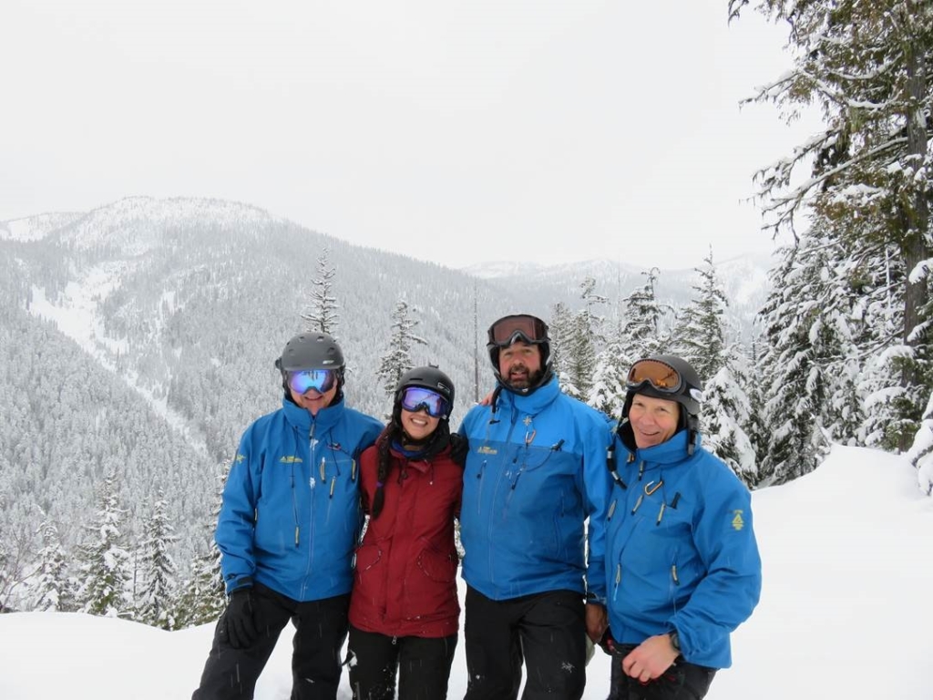 Photo: Scott Sommer | Skiing with friends last December at CMH Revelstoke