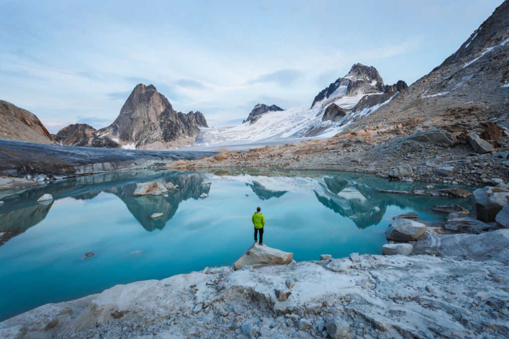 CMH Heli-Hiking, Taylor Burk, Glacier Lagoon